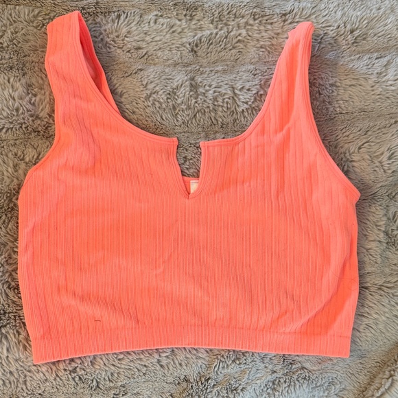 Zenana Outfitters Coral Ribbed Tank Top - Picture 1 of 3